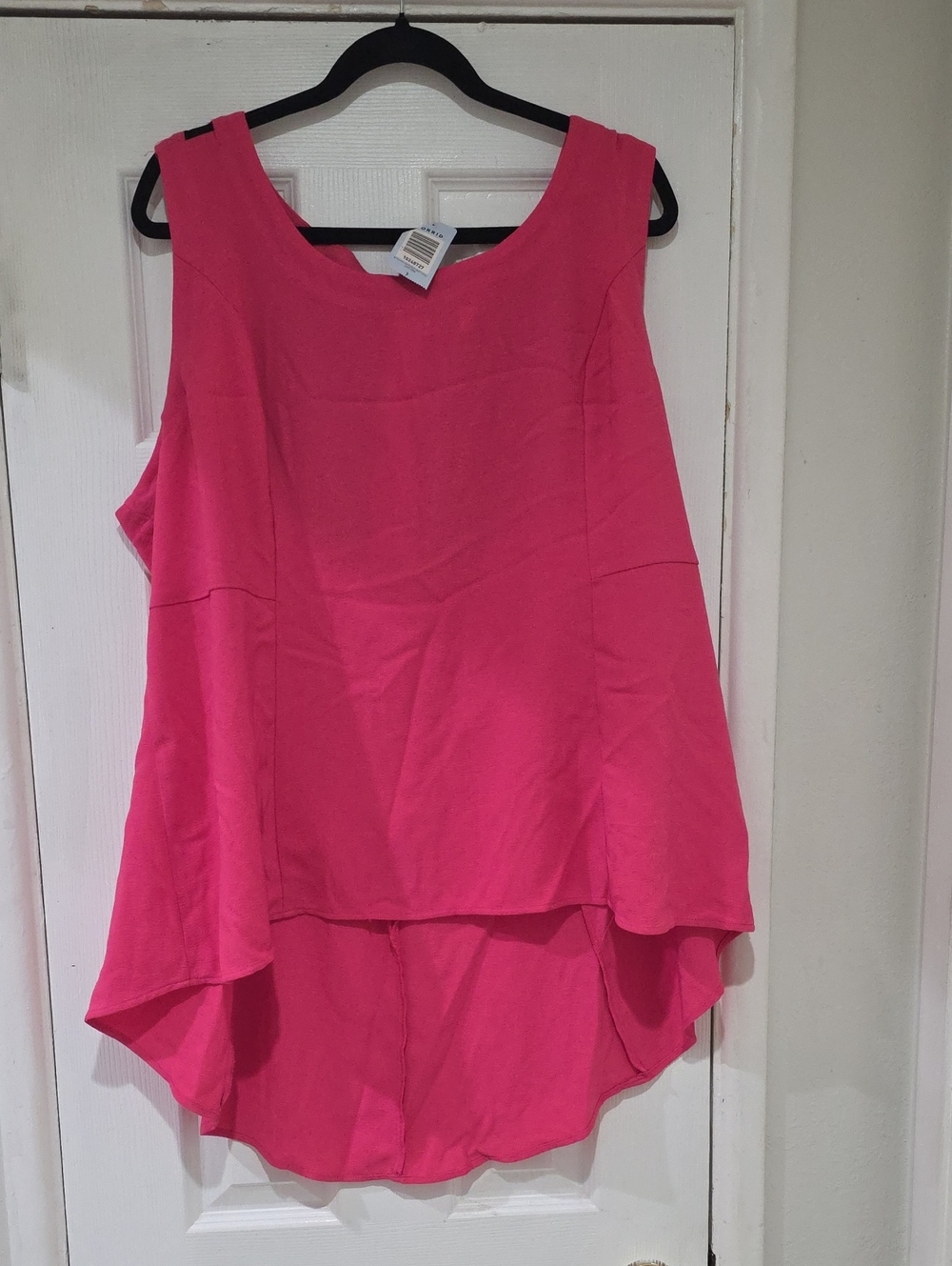 torrid Hot Pink High-Low Tank